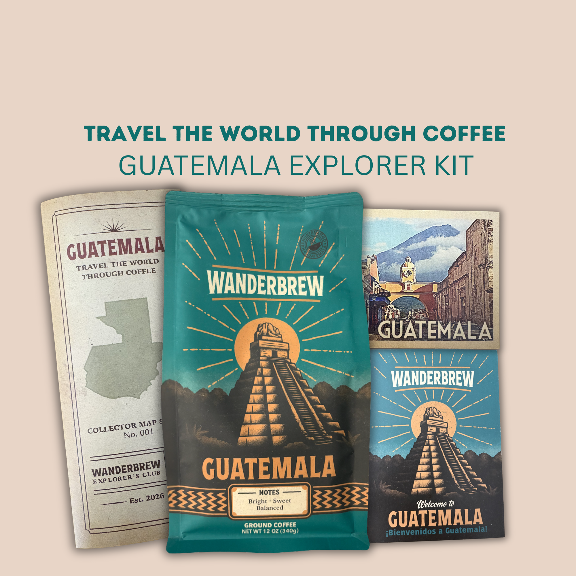 Guatemala Explorer Kit | 12 oz Ground Coffee